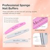 MelodySusie 9Pcs Nail Buffers Set,Nail Files and Buffers,100/180 Grit, Diamond Nail Buffer, Professional Nail Care Tools Kit for Home Use,Salon - 3 of 4