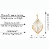 Silver/Gold Boho Dangle Statement Earrings for Women Trendy,Handmade Vintage Dainty Cute Long Drop Summer Earrings,fashion Accessories Jewelry Gifts - 3 of 4