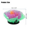 Unique Bargains Aquarium Silicone Simulation Coral Aquatic Plant Ornaments 2.36"x2.36" 1 Pc - 4 of 4