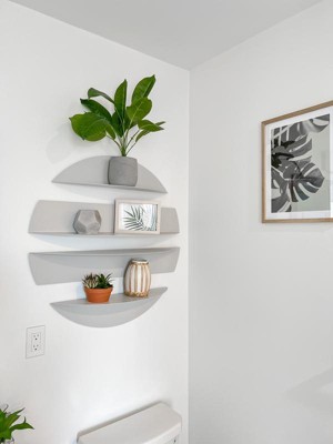 Umbra metal deals wall shelf