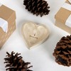 Pavilion Gift Company - Love You Camp - 4" Wood Keepsake Dish - Decorative Trays and Platters - 4 of 4