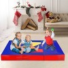 Infans 4-in-1 Crawl Climb Foam Shapes Playset Softzone Toy Toddler Preschoolers Kids - 3 of 4
