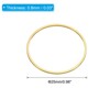 Unique Bargains Jewelry Crafts Copper Versatile Earring Beading Hoop 30 Pcs - 2 of 4