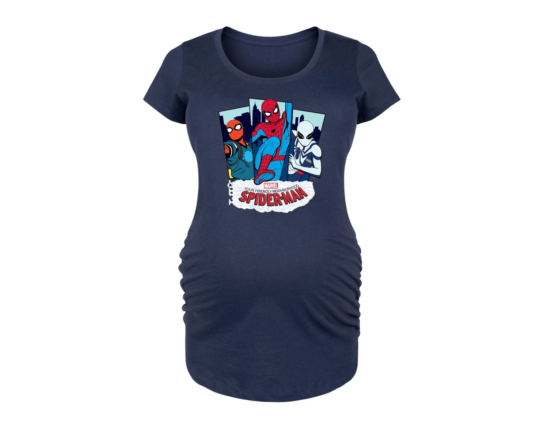 Women's Marvel Friendly Neighborhood Spider-Man Suits  - Navy - 2 X-Large