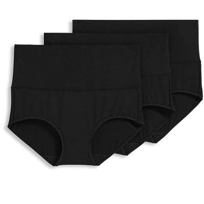 Jockey Damen Skimmies Cotton Stretch – 3er Pack Bauchglättende Slips