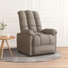 vidaXL Recliner Leisure Adjustable Cozy Chair for Home Theater Cinema Fabric - 2 of 4