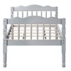 NicBex Twin Over Twin Bunk Bed with Safety Guardrail,Loft Bed with Built-in Ladder and Converts to 2 Beds,Noise Reduced Bunk Beds for Bedroom - 2 of 4
