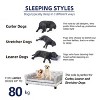 L/XL High-end Soft Velvet Pet Dog Sofa Bed Jumbo Dog Lounger Memory Foam Mattress for Comfort Sleep & Joint Support - 4 of 4