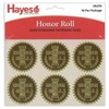 Hayes Publishing Gold Foil Embossed Seals, Honor Roll, 54 Per Pack, 3 Packs - 4 of 4