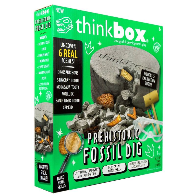 Prehistoric Fossil Dig Activity Kit - Think Box, 6 of 7