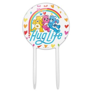 Care Bears Unlock The Magic Hug Life Acrylic Cake Topper - 1 of 4