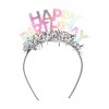 Goh Headband Party Tiara Light Silver Spritz Target