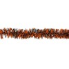 Northlight Mixed Tinsel Halloween Garland - 50' - Orange and Black - Unlit - 2 of 3