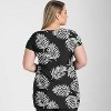 Calypsa Women's Plus Size Longer Length UPF 50+ Anna Swim Tunic - 2 of 2