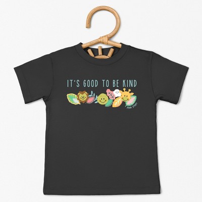 The Juniper Shop Mini Smiley It's Good To Be Kind Lumi Toddler Short Sleeve Tee