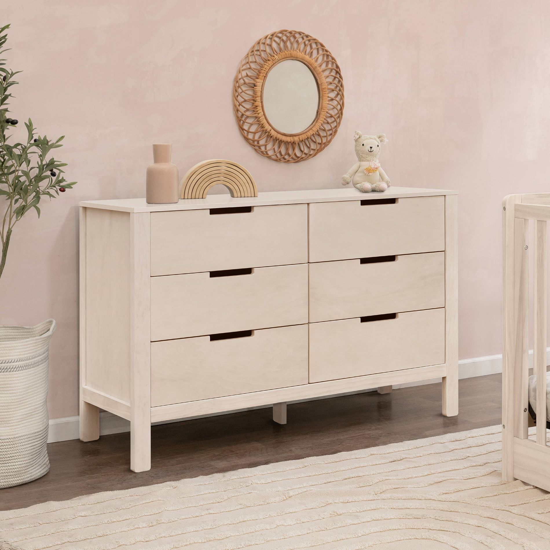 Carter's by DaVinci Colby 6-Drawer Dresser - Washed Natural