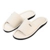 Roxoni Velvet Knit Flat Sandals for Women-Stylish Textured Woven Surface-Soft Ridge Around Insole - 2 of 4