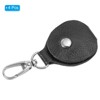 Unique Bargains Genuine Leather Portable Metal Buckle Key Fob 4 Pcs - 3 of 4