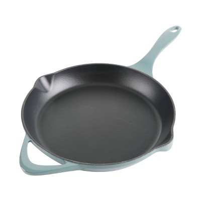 1 ct Cravings by Chrissy Teigen 12 inch Enameled Cast Iron Even Heat Skillet Pan