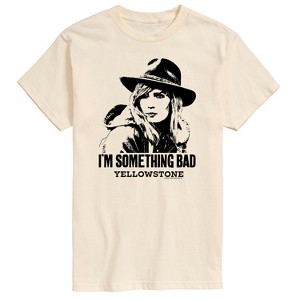 Men's - Yellowstone - I'm Something Bad Short Sleeve Graphic T-Shirt - 1 of 4