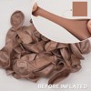 PartyWoo Balloons Metallic Rose Gold 12 Inch 50 pcs - 4 of 4