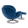 NicBex Modern Accent chair with Ottoman Living Room Chair Upholstered Sofa Chair for Reading Room, Bedroom - 4 of 4