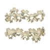 Unique Bargains Cherry Blossoms Shoelace Charms Gold Tone Pink 2 Pcs - 4 of 4