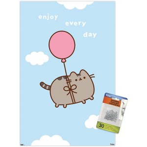 Trends International Pusheen - Enjoy Every Day Unframed Wall Poster Prints - 1 of 4