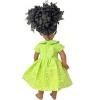 Doll Clothes Superstore  18-Inch Doll Lime Dress – Handmade & Casual Style - 4 of 4