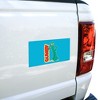 Gumby Leaning On Logo Automotive Bumper Sticker - 4 of 4