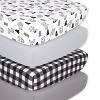 The Peanutshell Buffalo Plaid Crib Bedding Set, Woodland,  4pc to 12 Pc - 4 of 4