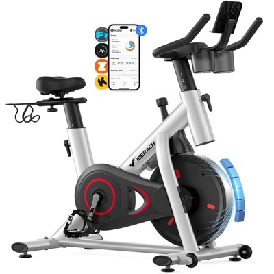 MERACH S26 Exercise Magnetic Stationary Bike Indoor Cycling Bike for Weight Loss