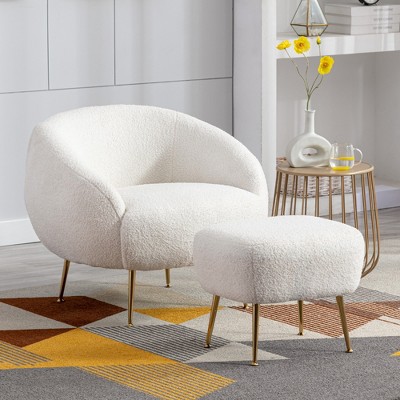 Chair and store ottoman target