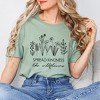 Simply Sage Market Women's  Spread Kindness Like Wildflowers Short Sleeve Graphic Tee - 2 of 3