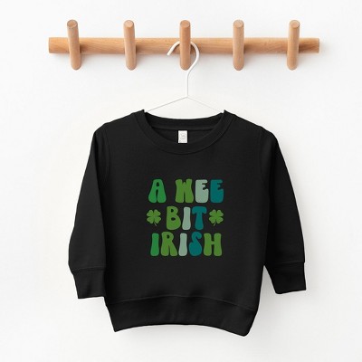 The Juniper Shop A Wee Bit Irish Youth Ultra-Soft Graphic Sweatshirt