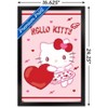 Trends International Hello Kitty: 25 Valentine's Day - Hearts & Wings Framed Wall Poster Prints - 3 of 4