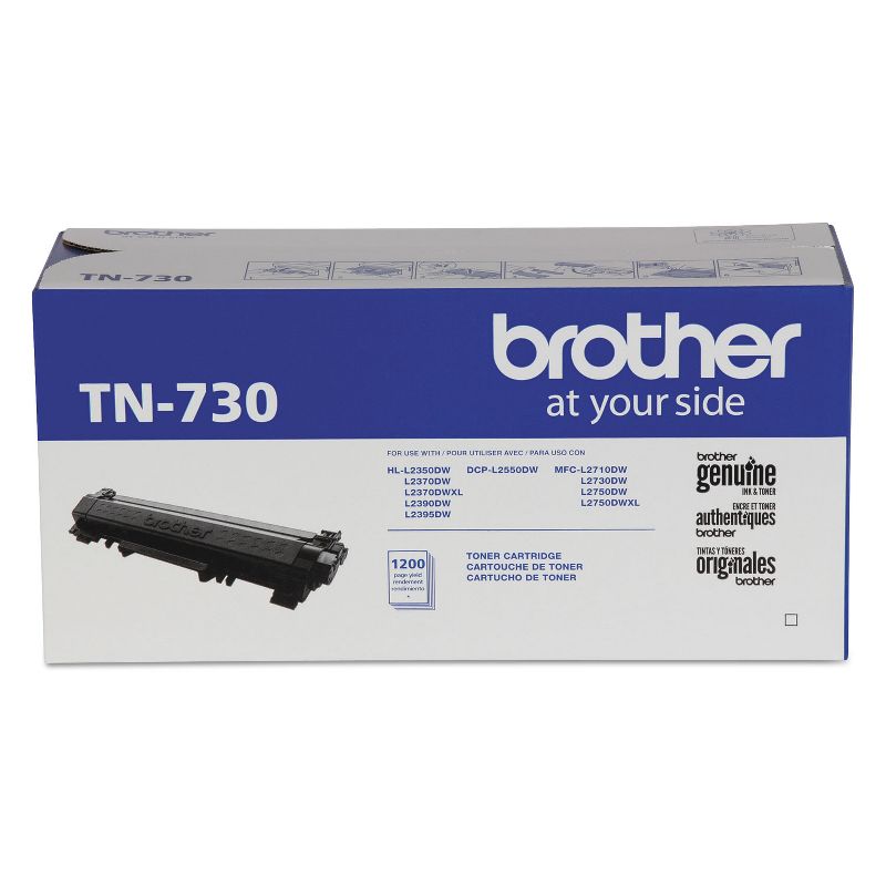 Brother TN730 Standard-Yield Toner Black , 1 of 9