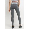 Women's Highwaist Stripes Full Legging - mono b - 2 of 4