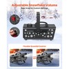 VEVOR Snow Machine,650W Handheld/Hanging Fake Snow Maker, Snowmaking Machine with Portable Handle,Outdoor & Indoor Artificial Snowflake Maker, Black - 4 of 4