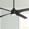 56" Minka Aire Modern Indoor Ceiling Fan with LED Light Remote Control Kocoa for Living Room Kitchen Bedroom Family Dining House - 2 of 4