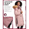 CANADA WEATHER GEAR Women's Winter Coat - Women's Parka and Long Winter Jackets for Women with Removable Faux-Fur Hood (S-3X) - 3 of 4