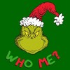 Men's Dr. Seuss Christmas The Grinch Who Me Sweatshirt - 2 of 4