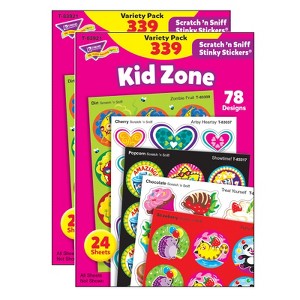 Trend Kid Zone Stinky Stickers Variety Pack, 339 Count Per Pack, 2 Packs - 1 of 1