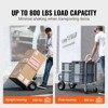 VEVOR Aluminum Hand Truck, 2 in 1, 800 lbs Load Capacity, Heavy Duty Industrial Convertible Folding Hand Truck and Dolly - 3 of 4
