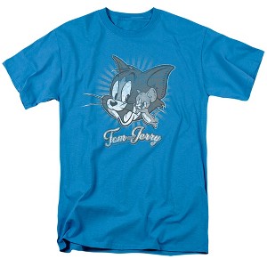 Tom And Jerry Classic Pals Adult T-Shirt - 1 of 4
