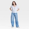 Women's Puff Short Sleeve Blouse - Universal Thread™ - 3 of 3