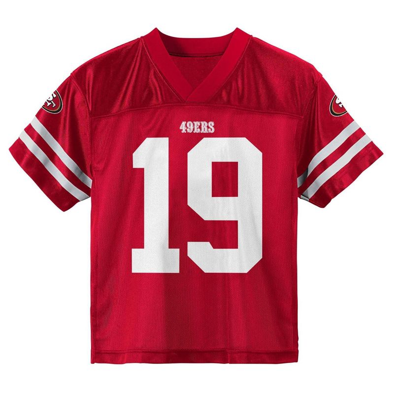 NFL San Francisco 49ers Toddler Boys&#39; Short Sleeve Samuel Jersey, 2 of 4