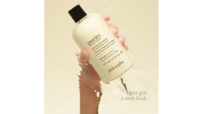 philosophy Purity Made Simple One-Step Facial Cleanser - Ulta Beauty, 2 of 11, play video