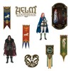 Lord of The Rings: War of The Rohirrim 50ct Vinyl Large Deluxe Stickers Variety Pack - 3 of 4