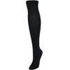 CTM Women's Solid Color Over the Knee Socks (1 Pair) - 2 of 4